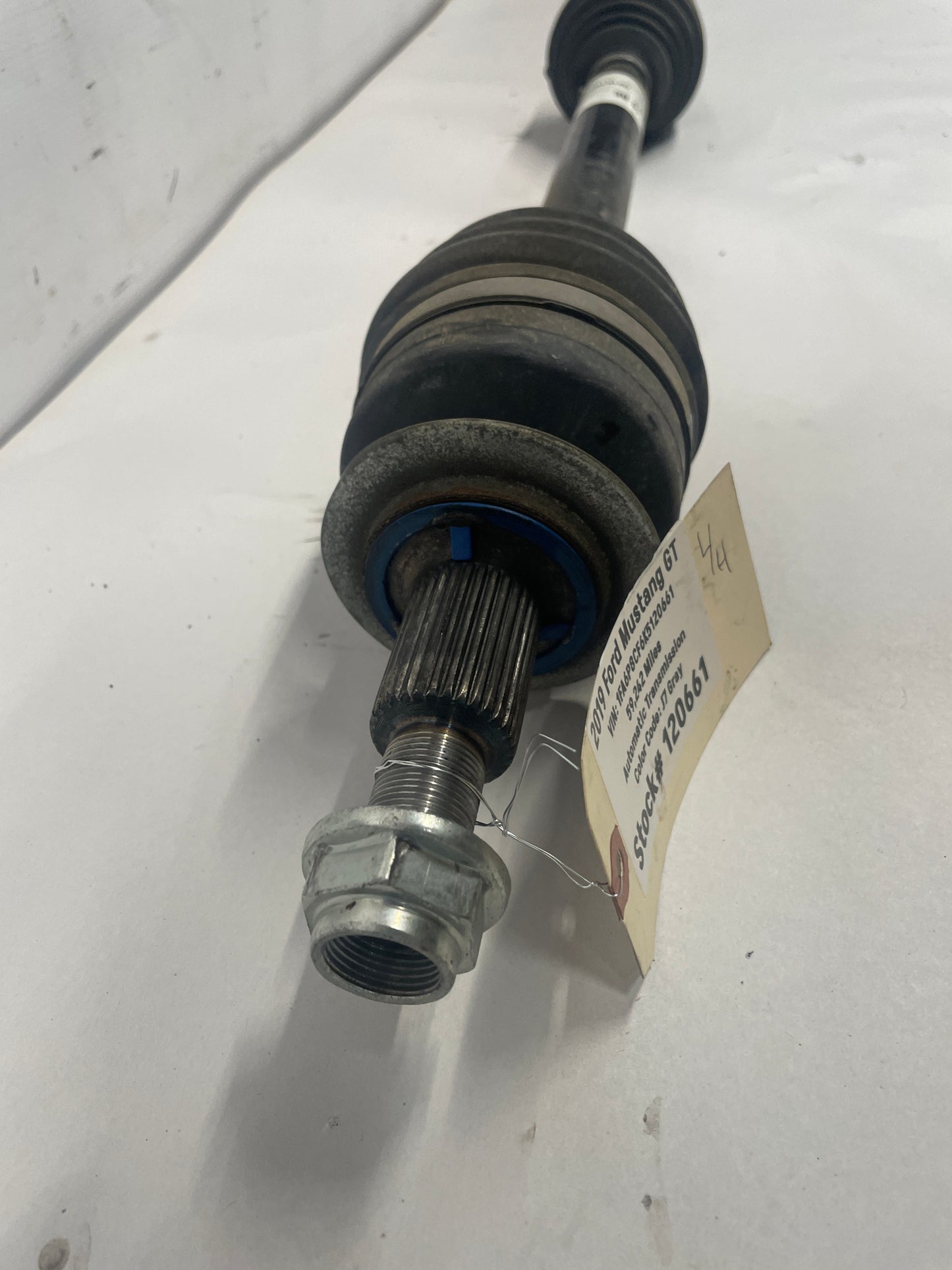 2019 Ford Mustang GT LH Driver Rear CV Axle Half Shaft OEM