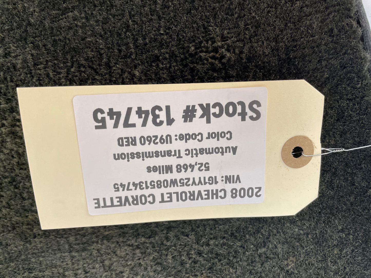 2008 Chevy C6 Corvette LLoyd Floor Mats