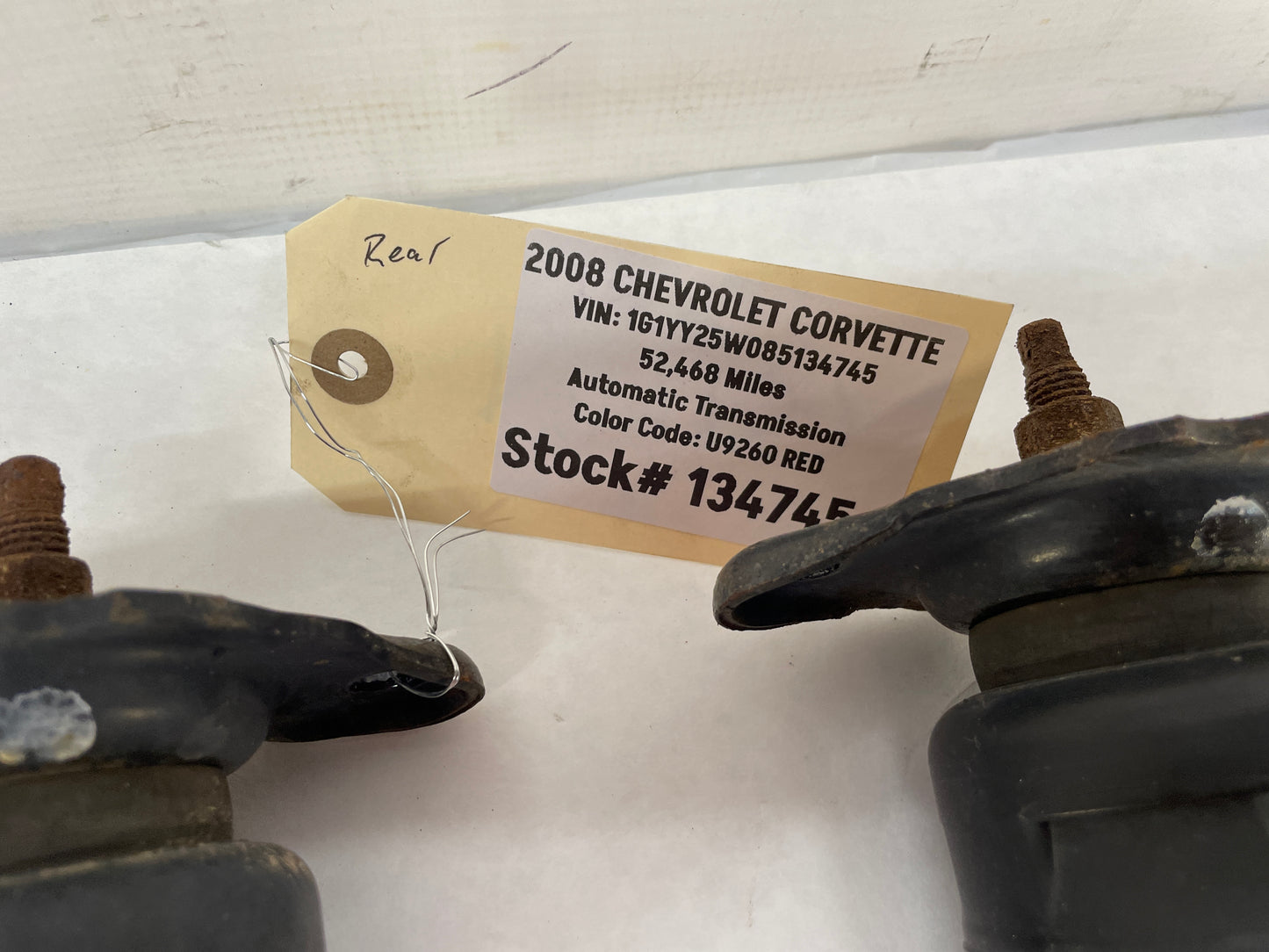 2008 Chevy C6 Corvette RH & LH Rear Suspension Shock Absorber Strut OEM