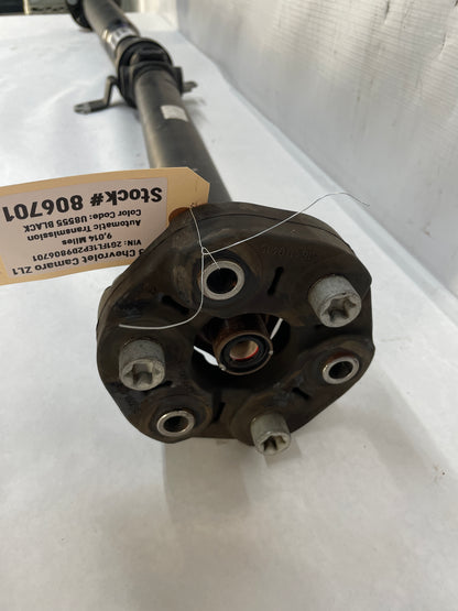 2013 Chevy Camaro ZL1 Automatic Driveshaft Drive Propeller Shaft OEM 9k Miles - Day's Parts Yard