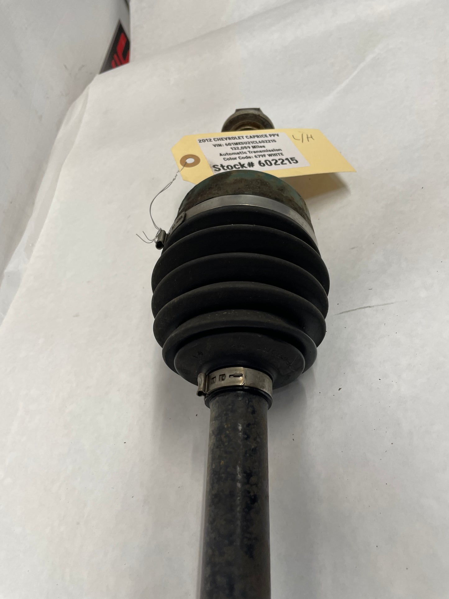 2012 Chevy Caprice LH Driver Rear CV Axle Half Shaft OEM