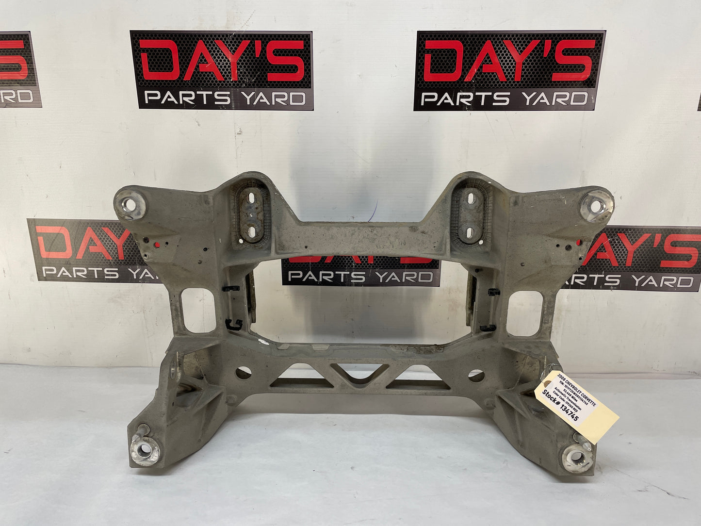 2008 Chevy C6 Corvette Rear Suspension Crossmember Cradle K Member Frame OEM