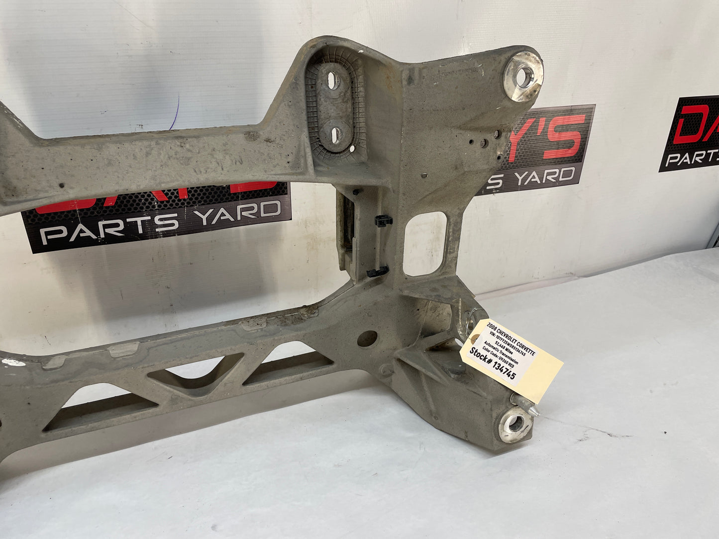 2008 Chevy C6 Corvette Rear Suspension Crossmember Cradle K Member Frame OEM