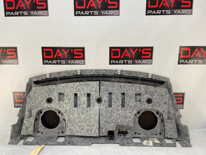 2009 Pontiac G8 GT Rear Window Interior Package Shelf Deck Tray Trim OEM