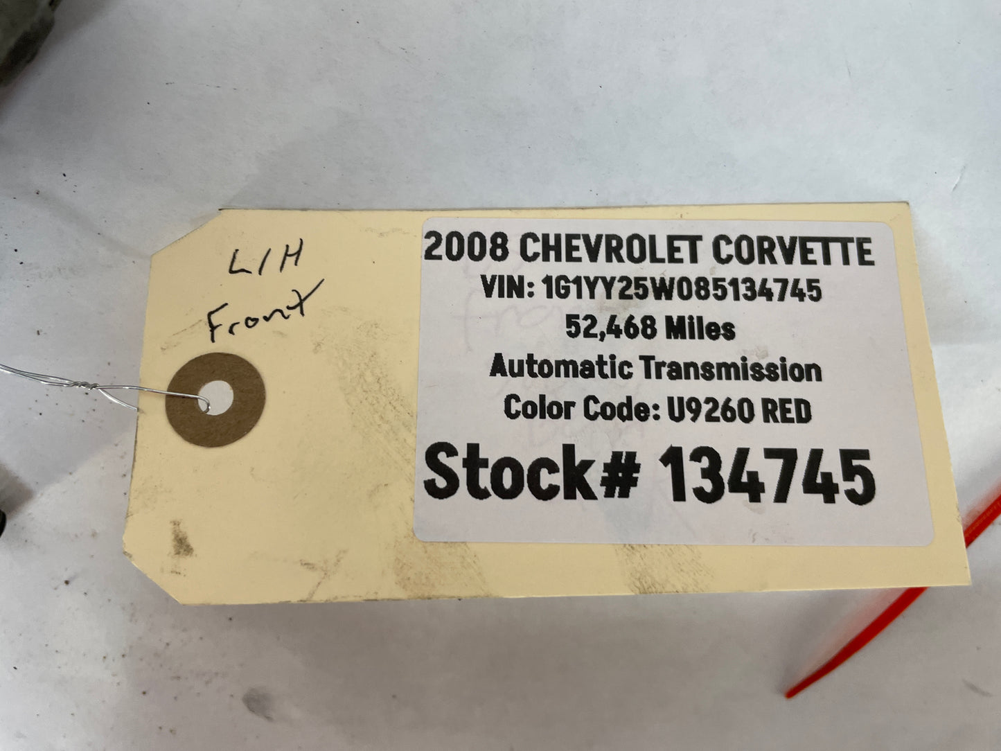 2008 Chevy C6 Corvette Front Suspension Stabilizer Sway Bar End Links OEM