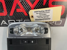 2009 Pontiac G8 GT Over Head Overhead Console Roof Dome Light Sunroof Switch OEM