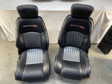 2001 Pontiac Trans AM WS6 Seats Front and Rears Black & Gray Leather OEM