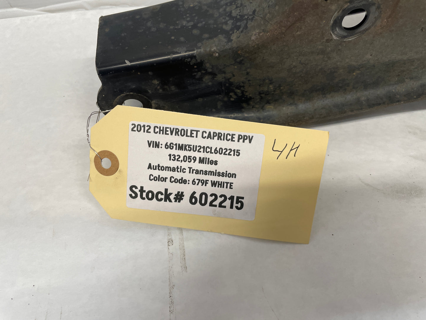 2012 Chevy Caprice PPV LH Driver Rear Suspension Lower Control Arm OEM
