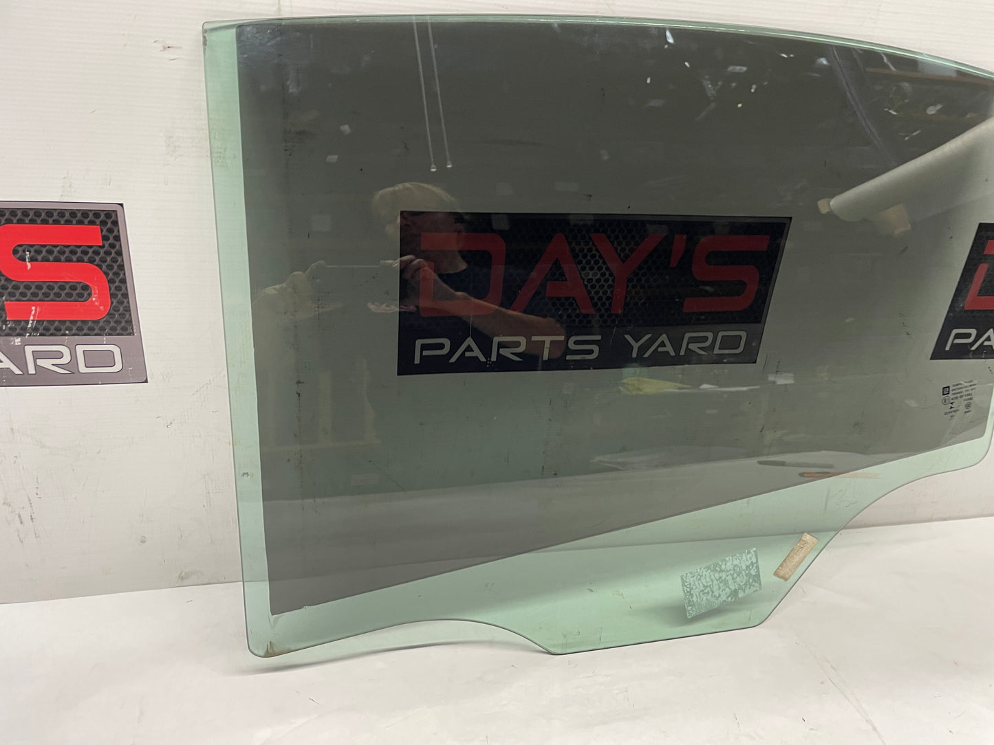 2016 Chevy SS Sedan LH Driver Rear Door Window Glass OEM - Day's Parts Yard