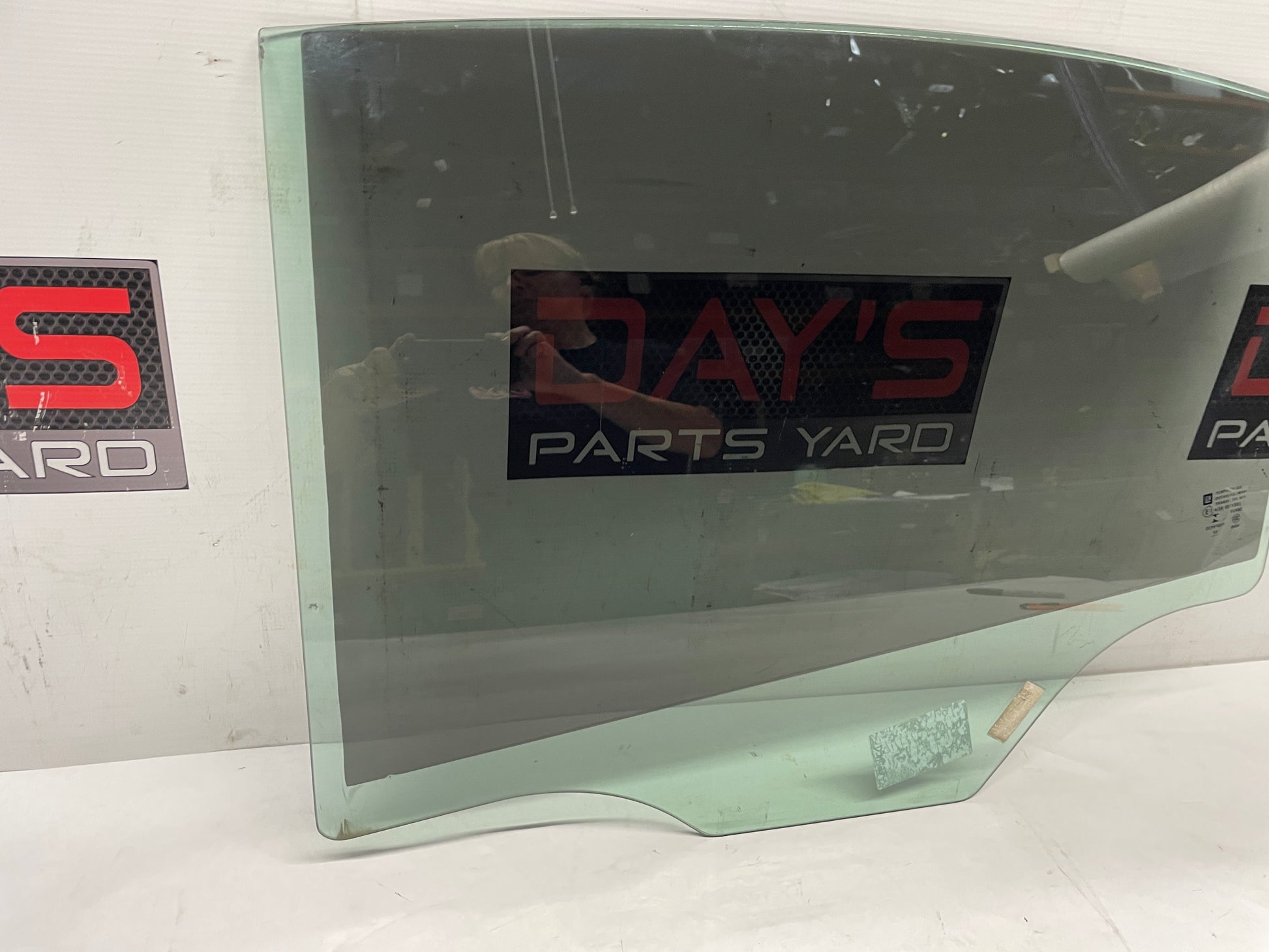 2016 Chevy SS Sedan LH Driver Rear Door Window Glass OEM - Day's Parts Yard