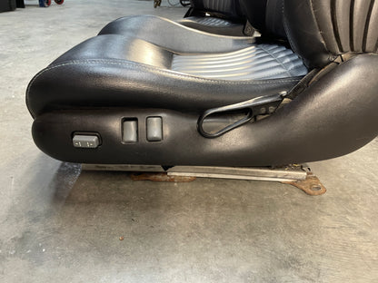 2001 Pontiac Trans AM WS6 Seats Front and Rears Black & Gray Leather OEM