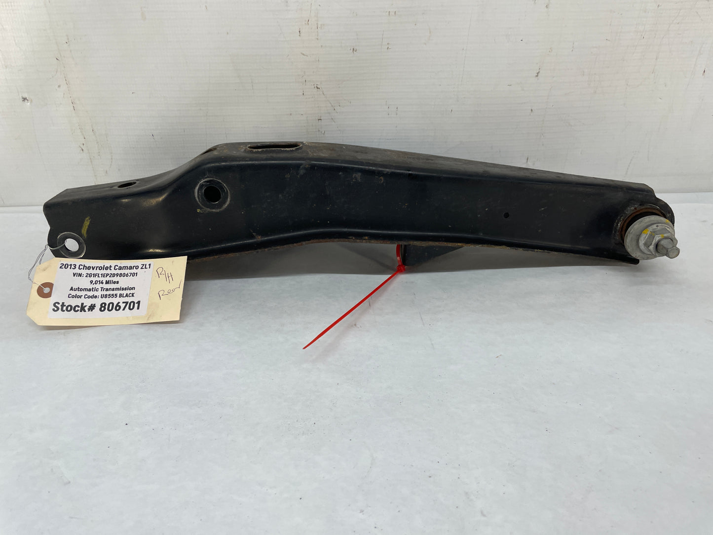 2013 Chevy Camaro ZL1 RH Passenger Rear Suspension Lower Control Arm OEM - Day's Parts Yard