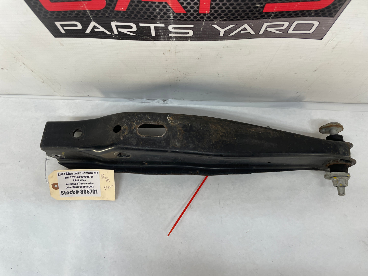 2013 Chevy Camaro ZL1 RH Passenger Rear Suspension Lower Control Arm OEM - Day's Parts Yard