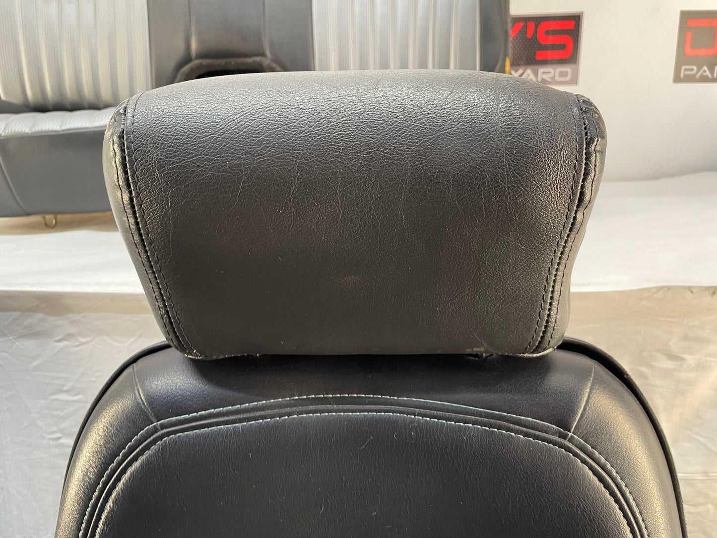 2001 Pontiac Trans AM WS6 Seats Front and Rears Black & Gray Leather OEM