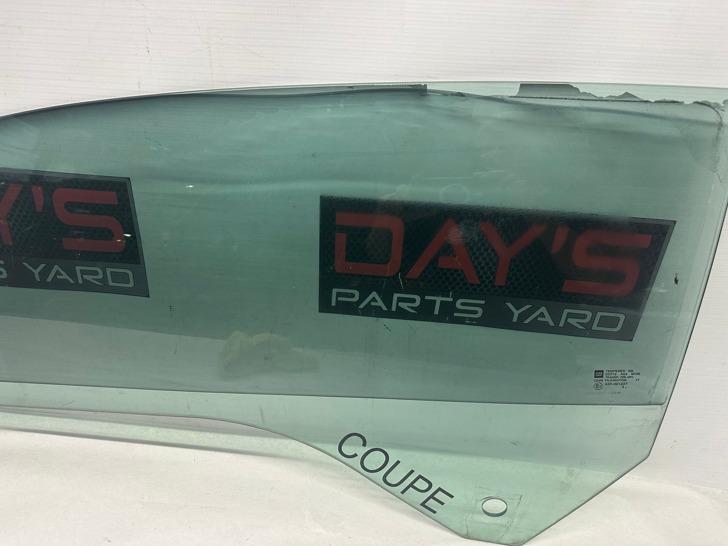 2010 Chevy Camaro SS LH Driver Door Window Glass OEM - Day's Parts Yard