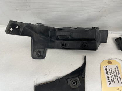 2012 Chevy Caprice PPV RH & LH Rear Bumper Guide Brackets Mounts OEM