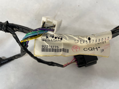 2009 Pontiac G8 GT Trunk Deck Lid Rear Body Wire Wiring Harness OEM