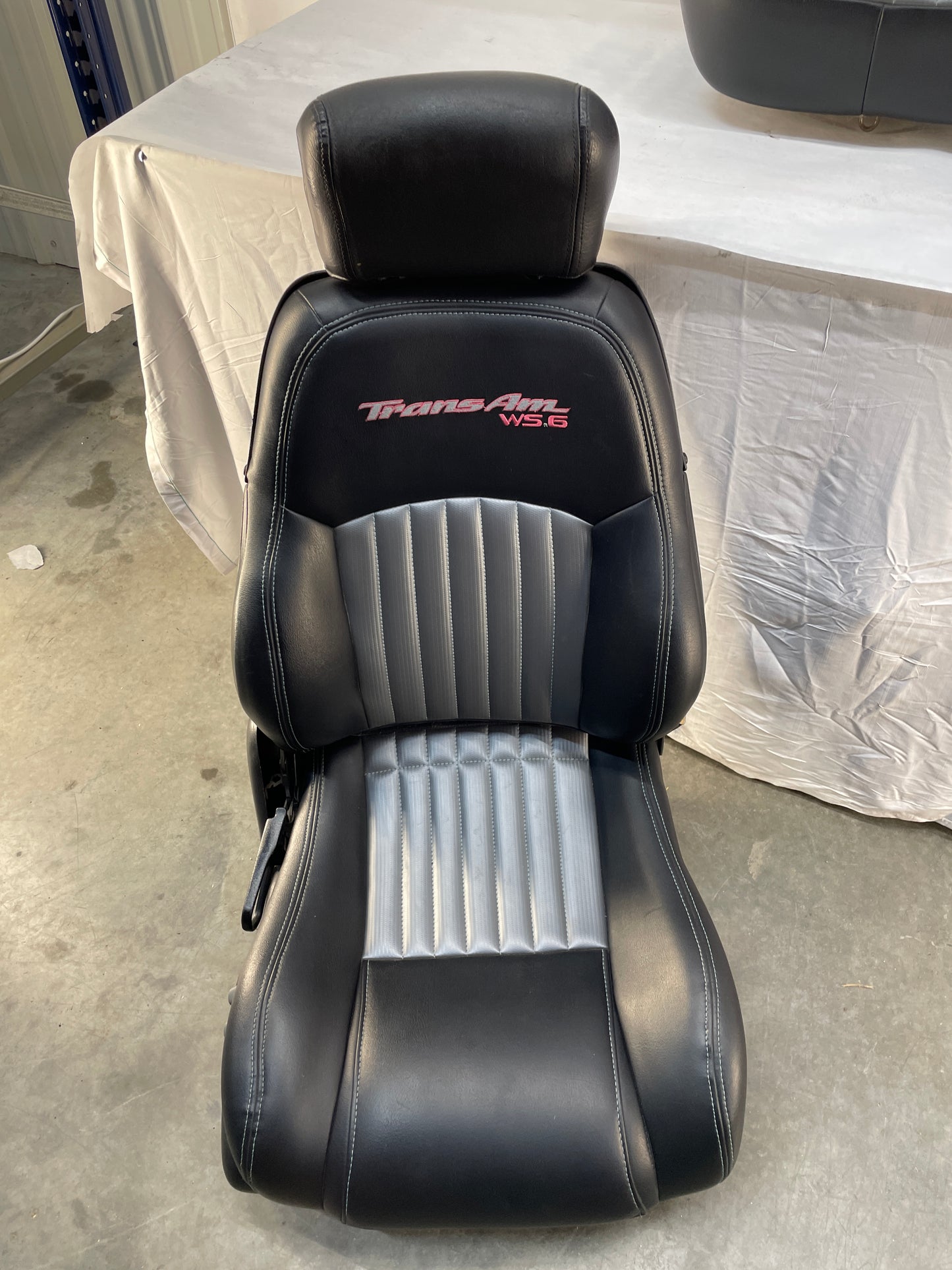 2001 Pontiac Trans AM WS6 Seats Front and Rears Black & Gray Leather OEM