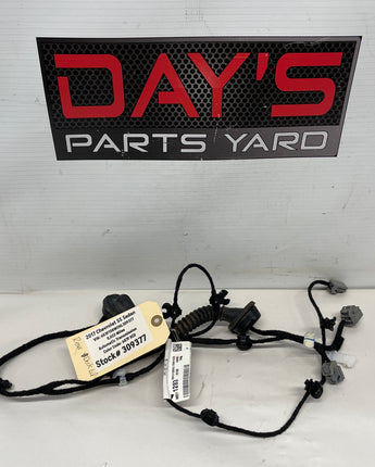 2017 Chevy SS Sedan Trunk Deck Lid Wire Wiring Harness OEM