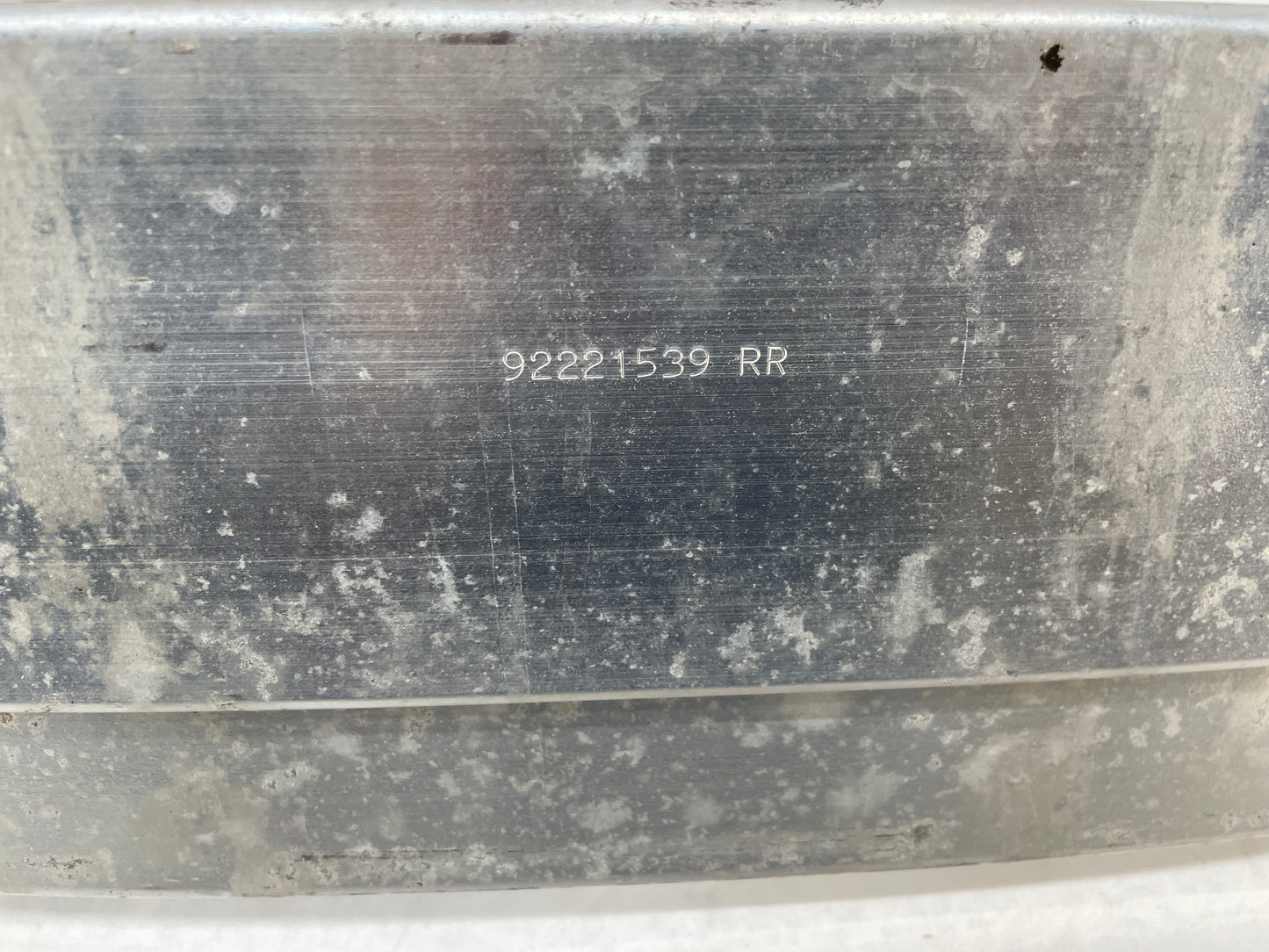 2009 Pontiac G8 GT Rear Bumper Reinforcement Impact Bar w/ Brackets  OEM