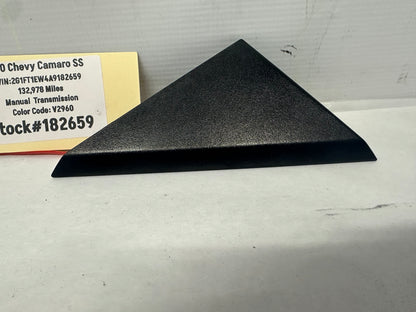 2010 Chevy Camaro SS RH Passenger Door Mirror Plastic Cover OEM - Day's Parts Yard