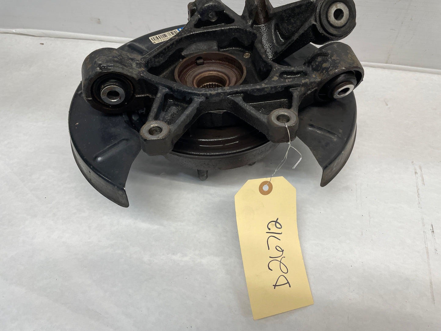 2012 Chevy Caprice PPV LH Driver Rear Suspension Spindle Hub Knuckle Assembly OEM