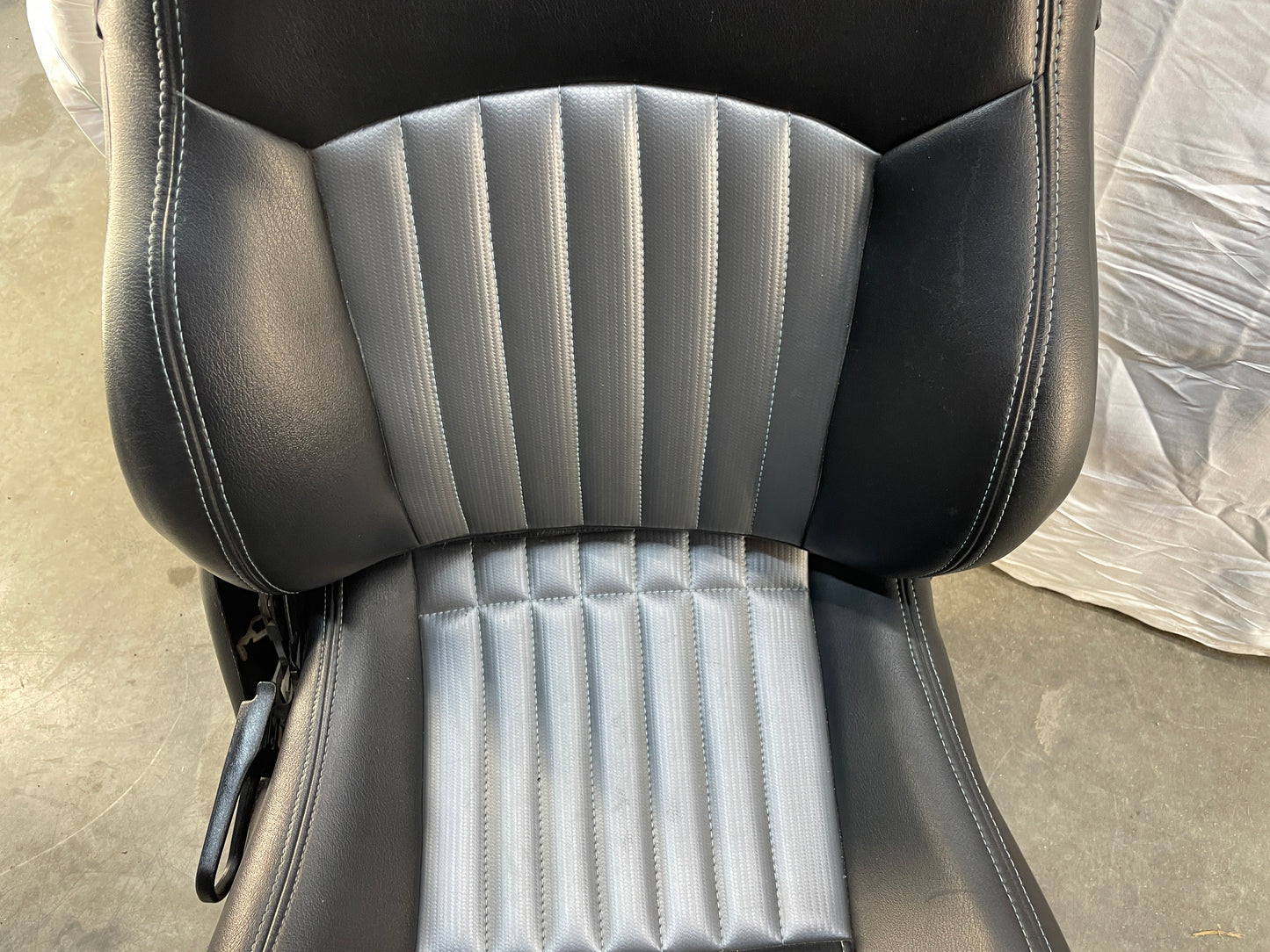 2001 Pontiac Trans AM WS6 Seats Front and Rears Black & Gray Leather OEM