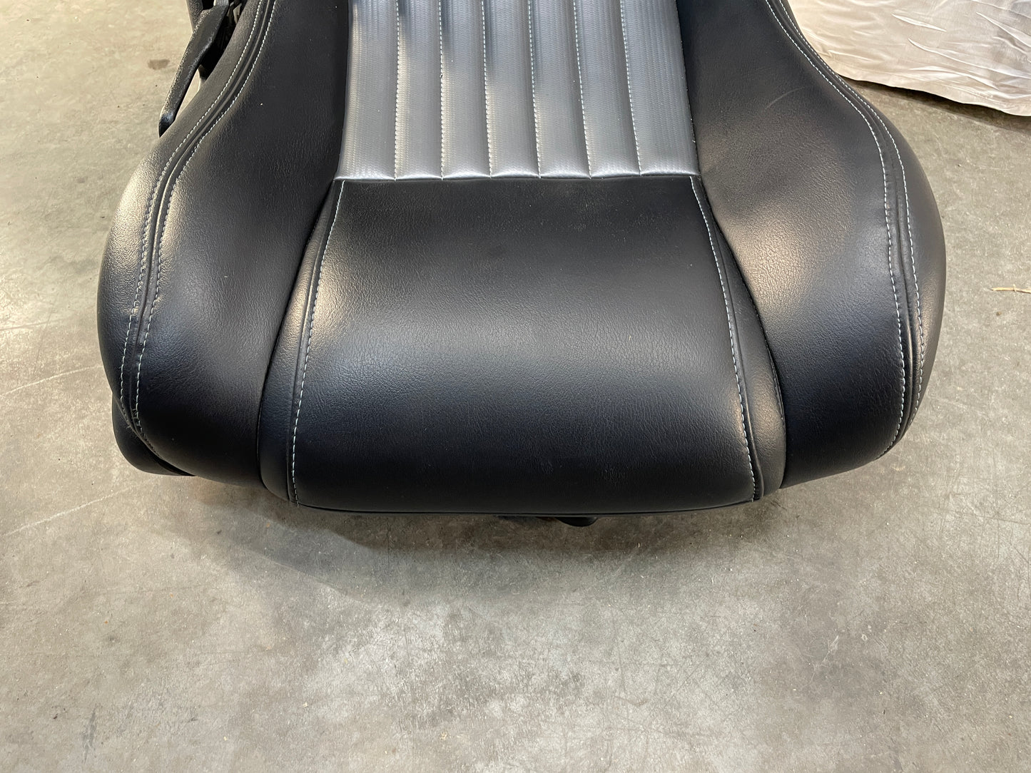 2001 Pontiac Trans AM WS6 Seats Front and Rears Black & Gray Leather OEM