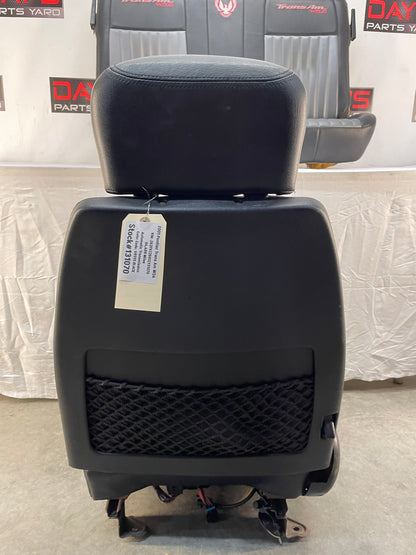 2001 Pontiac Trans AM WS6 Seats Front and Rears Black & Gray Leather OEM