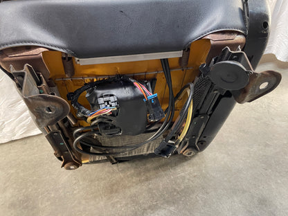 2001 Pontiac Trans AM WS6 Seats Front and Rears Black & Gray Leather OEM