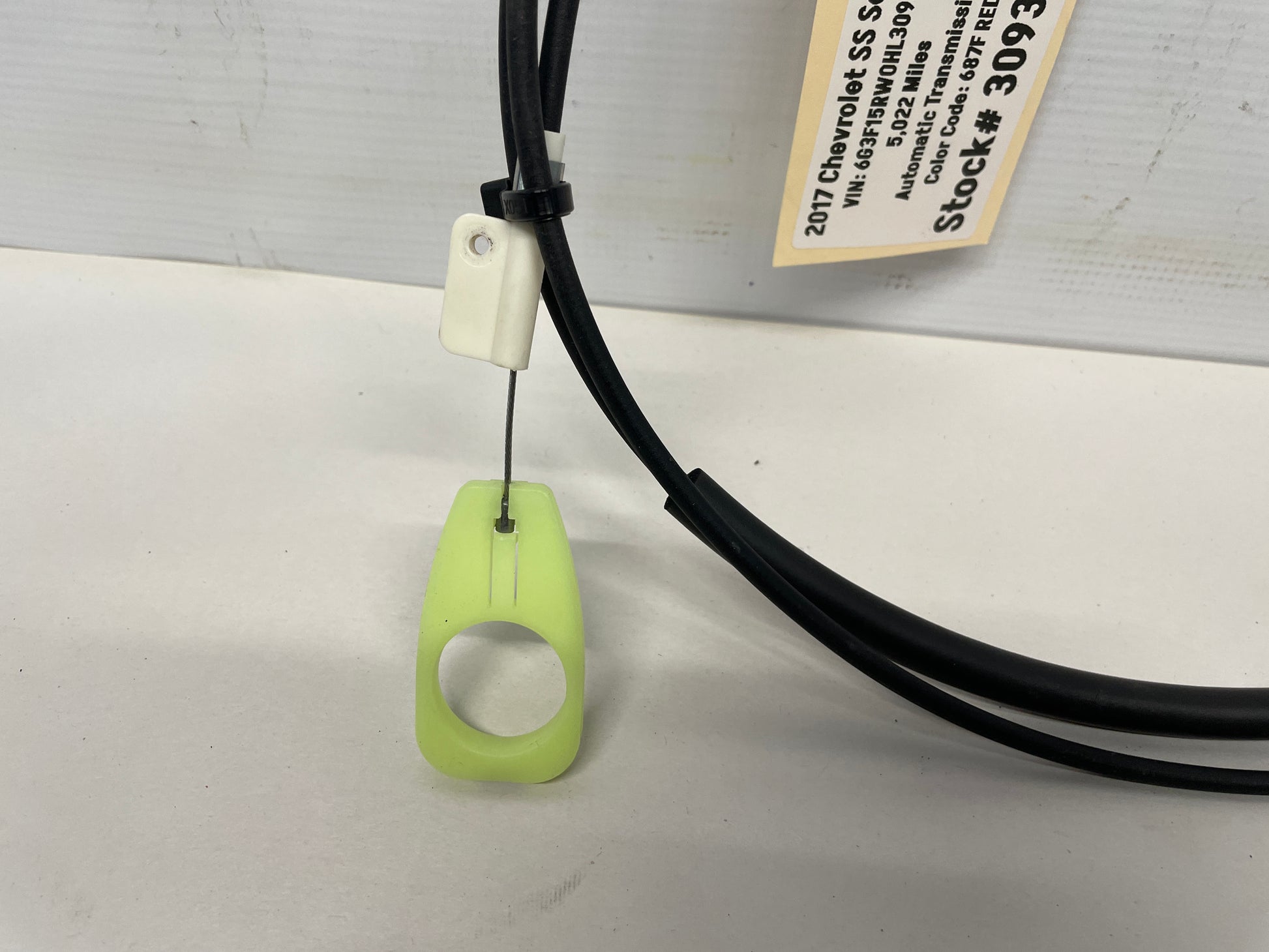 2017 Chevy SS Sedan Trunk Cargo Release Cable OEM - Day's Parts Yard