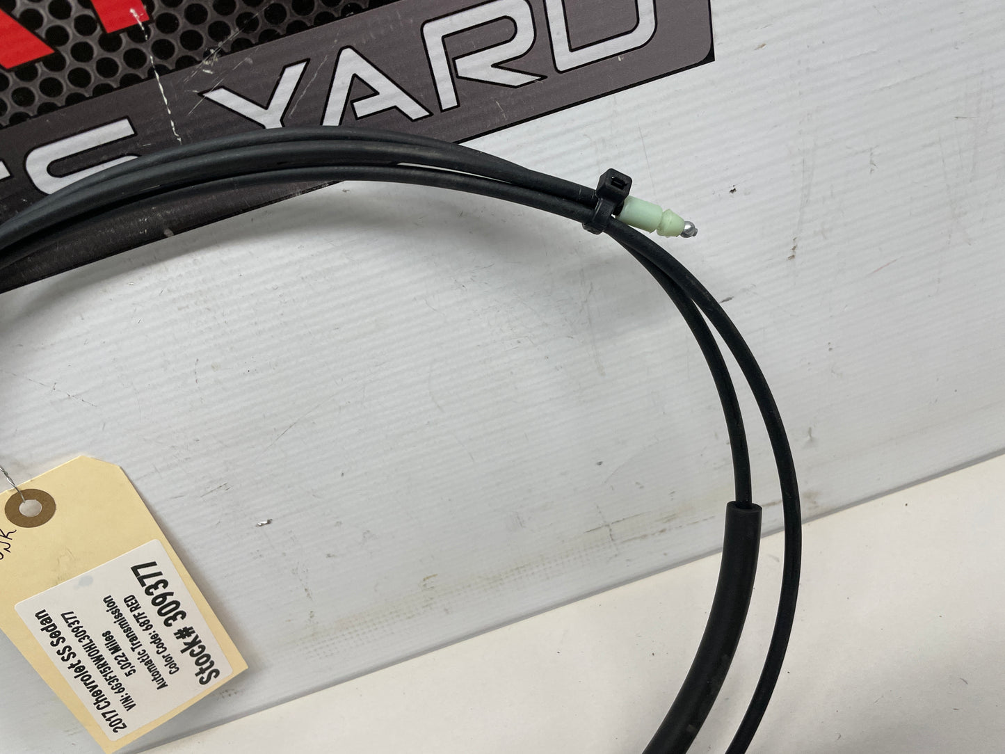 2017 Chevy SS Sedan Trunk Cargo Release Cable OEM - Day's Parts Yard
