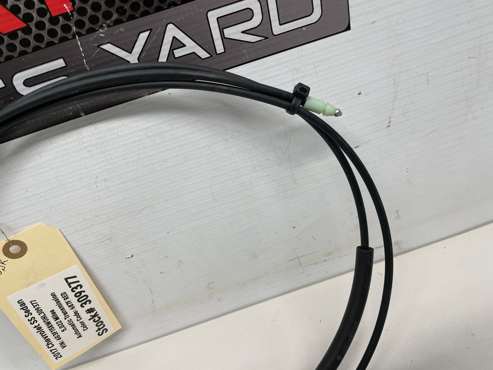 2017 Chevy SS Sedan Trunk Cargo Release Cable OEM - Day's Parts Yard