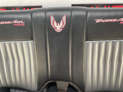 2001 Pontiac Trans AM WS6 Seats Front and Rears Black & Gray Leather OEM