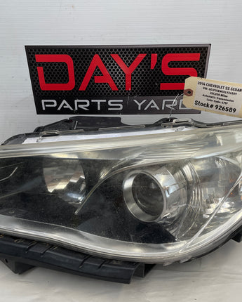 2014 Chevy SS Sedan LH Driver Headlight Head Light Lamp OEM