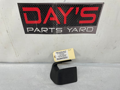 2009 Pontiac G8 GT RH Passenger Front Seat Rear Inner Plastic Frame Track Trim Cover OEM