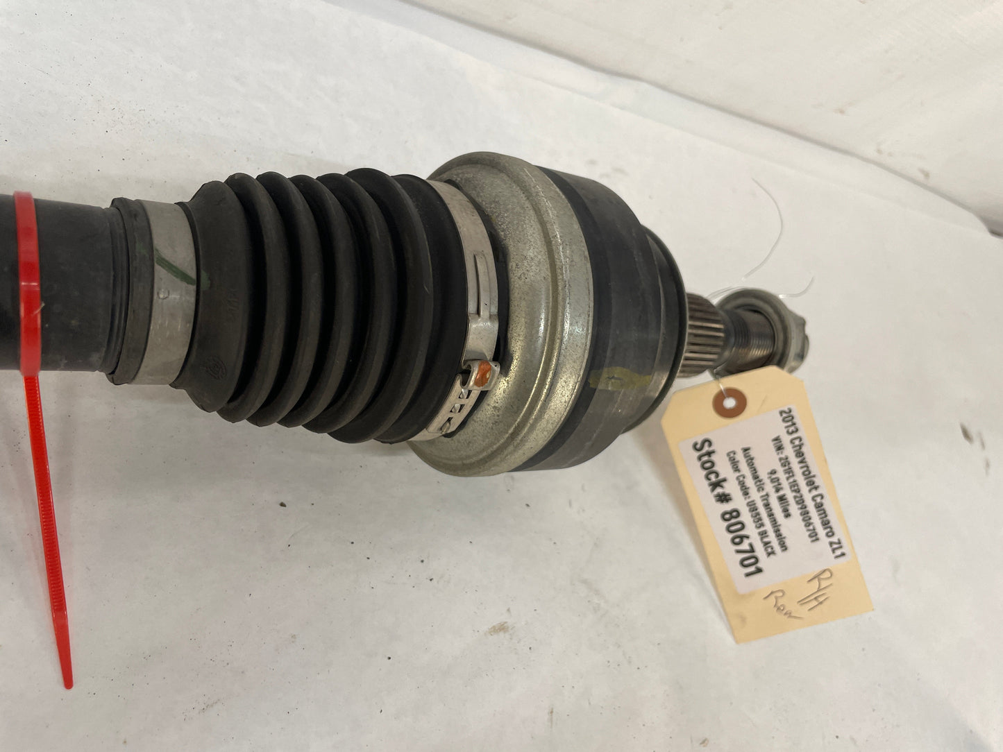 2013 Chevy Camaro ZL1 Rear RH Passenger CV Axle Half Shaft OEM - Day's Parts Yard