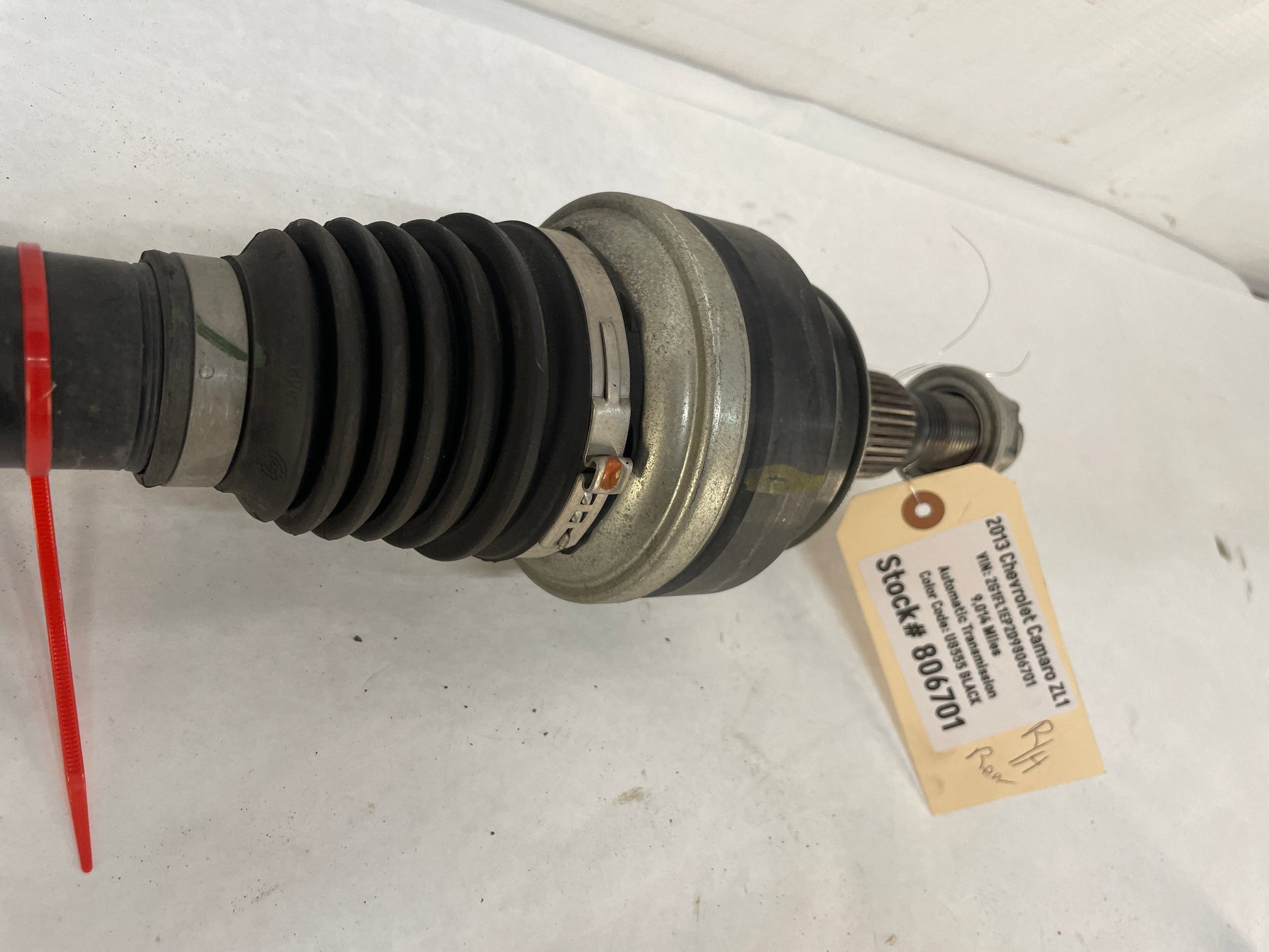 2013 Chevy Camaro ZL1 Rear RH Passenger CV Axle Half Shaft OEM - Day's Parts Yard