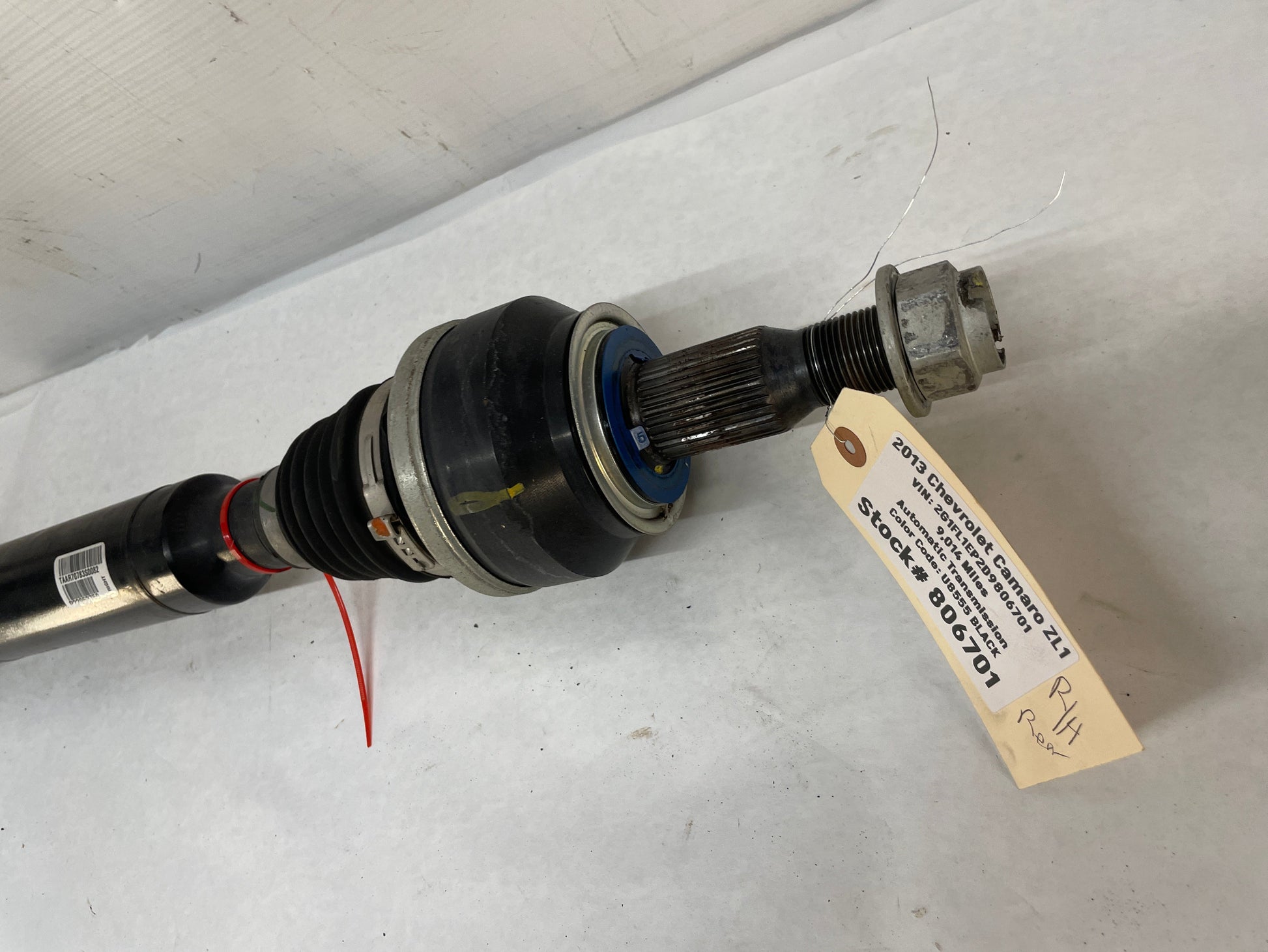 2013 Chevy Camaro ZL1 Rear RH Passenger CV Axle Half Shaft OEM - Day's Parts Yard