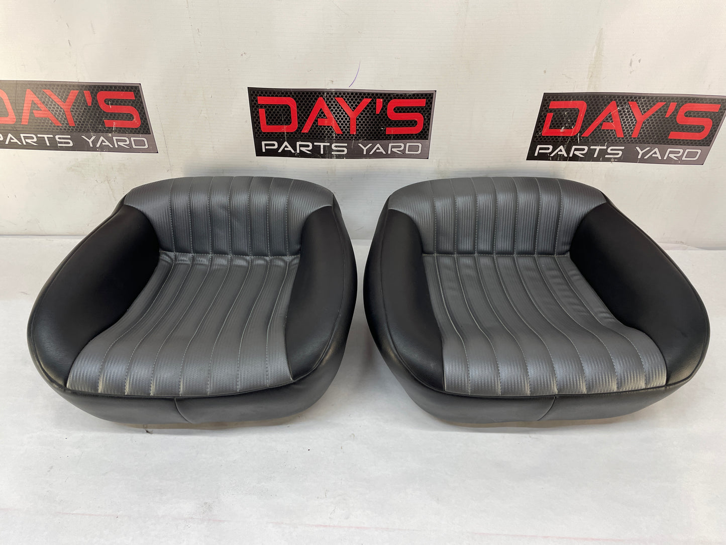 2001 Pontiac Trans AM WS6 Seats Front and Rears Black & Gray Leather OEM