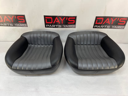 2001 Pontiac Trans AM WS6 Seats Front and Rears Black & Gray Leather OEM