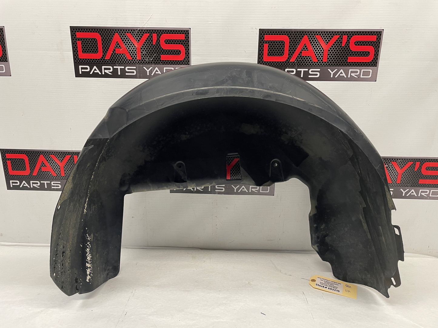 2012 Chevy Caprice PPV RH Passenger Rear Fender Wheel Well House Liner OEM