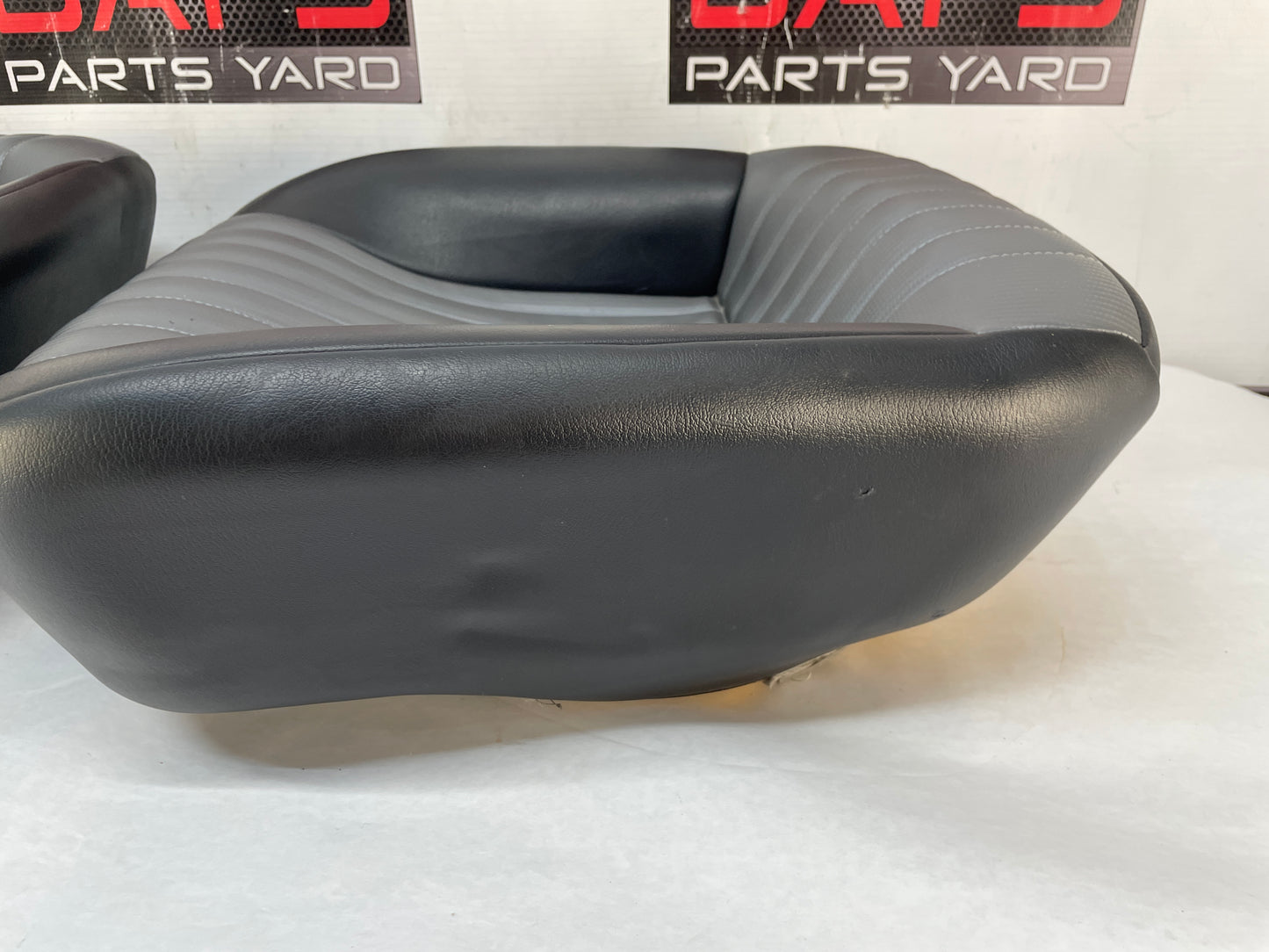 2001 Pontiac Trans AM WS6 Seats Front and Rears Black & Gray Leather OEM