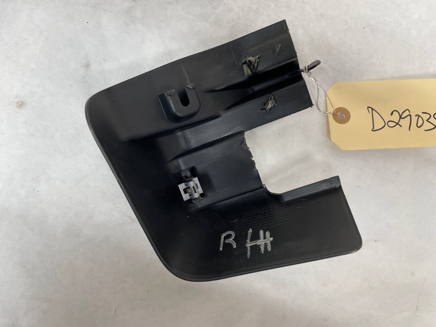 2009 Pontiac G8 GT RH Passenger Front Seat Rear Outer Track Frame Trim Cover OEM