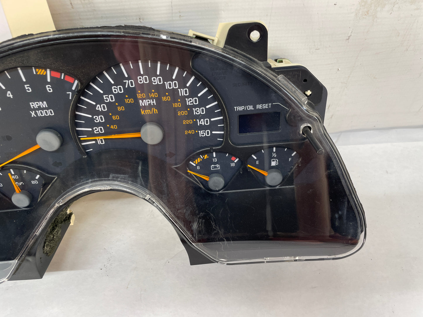 2001 Pontiac Firebird Tran AM WS6 Gauge Cluster Speedometer Instrument Panel OEM - Day's Parts Yard