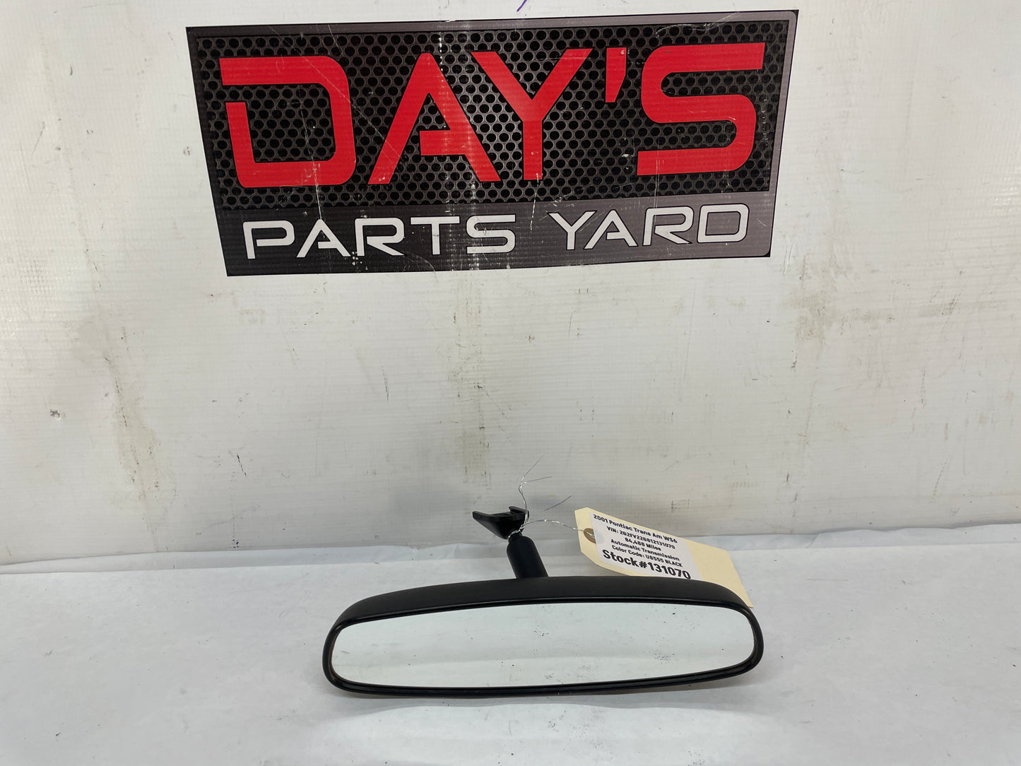 2001 Pontiac Firebird Trans AM WS6 Rearview Mirror w/ Map Light OEM - Day's Parts Yard