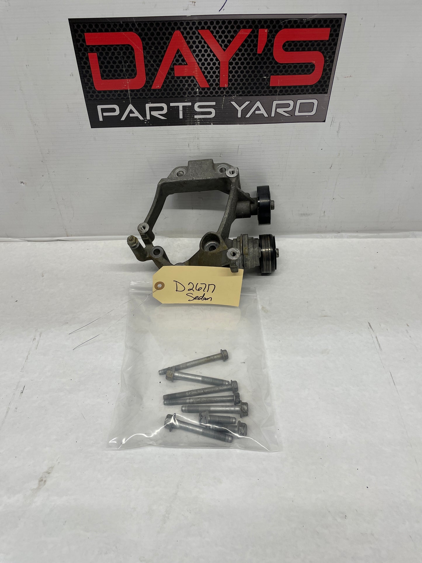 2014 Chevy SS Sedan AC A/C Air Conditioner Compressor Bracket w/ Hardware OEM