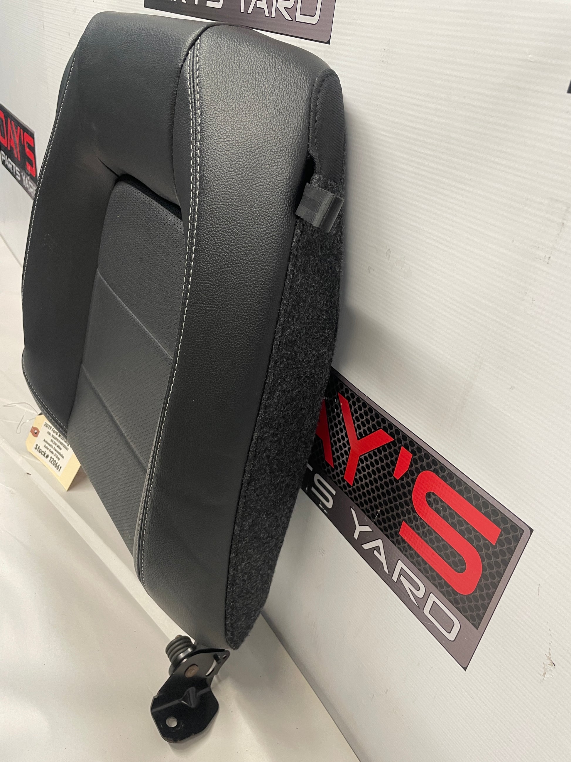 2019 Ford Mustang GT LH Driver Rear Seat Upper Top Section OEM - Day's Parts Yard