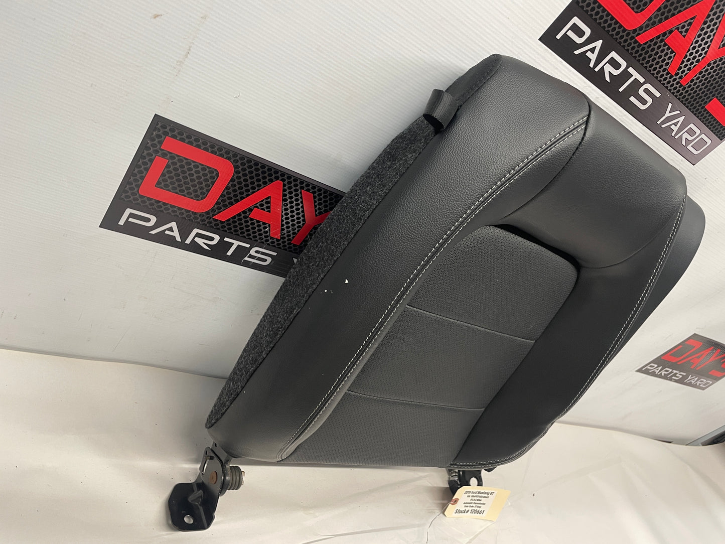 2019 Ford Mustang GT RH Passenger Rear Seat Upper Top Section OEM