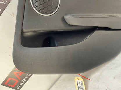 2009 Pontiac G8 GT RH Passenger Rear Interior Door Panel Trim OEM